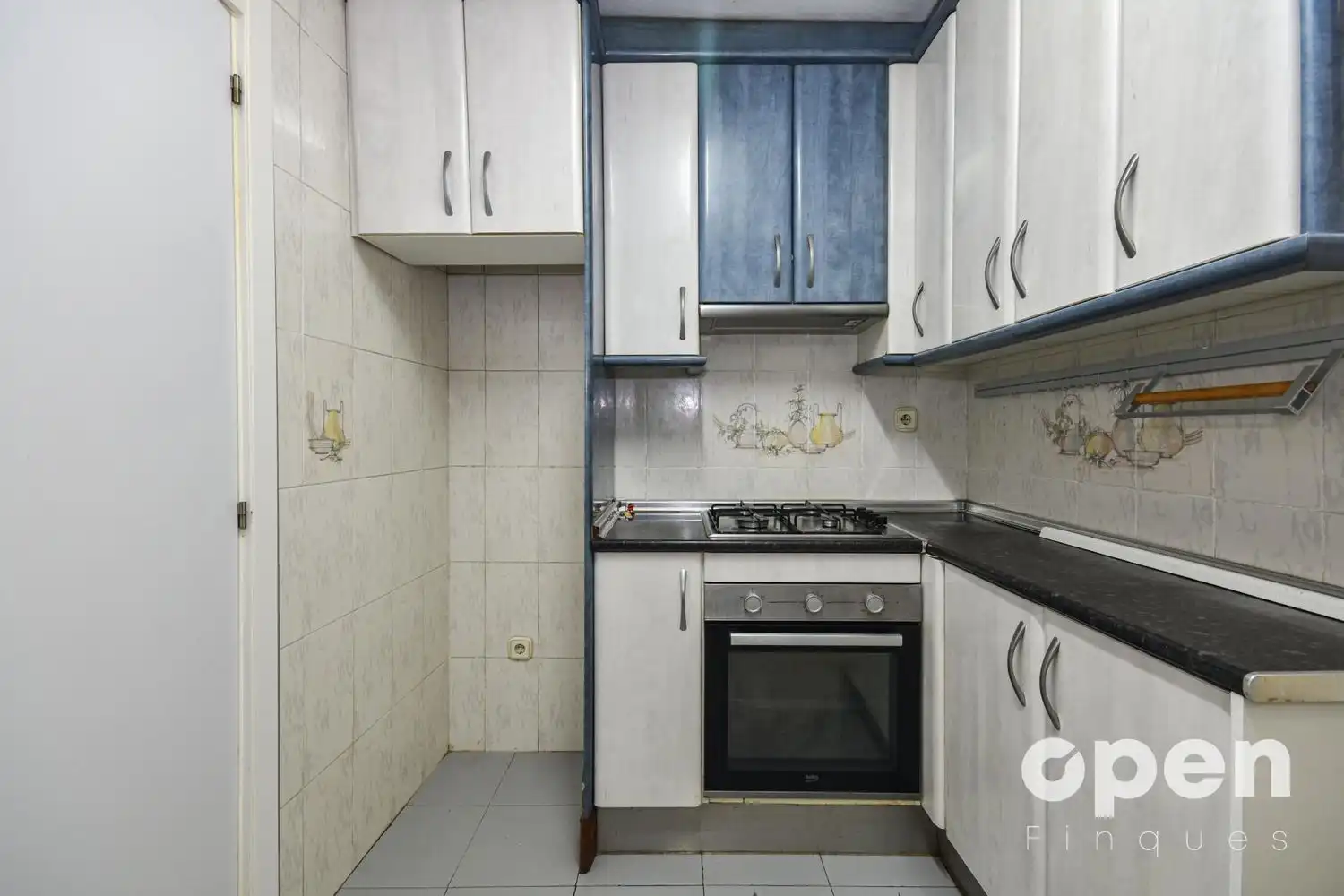 Kitchen of Flat for sale in Terrassa  with Terrace and Balcony