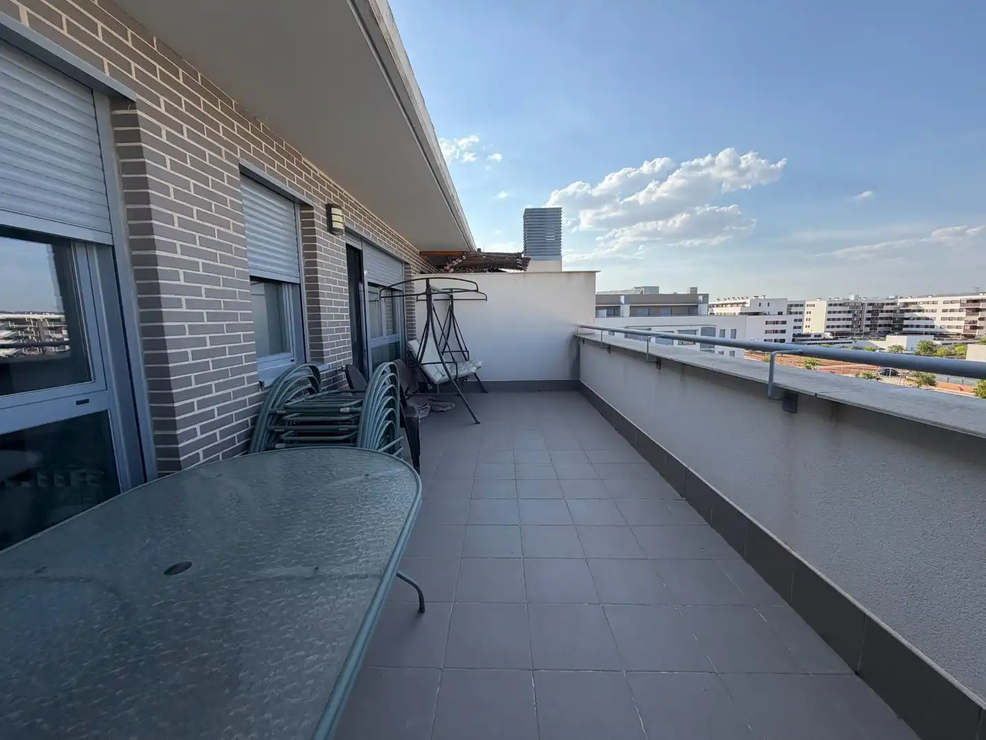 Terrasse von Dachboden zum Verkauf in Alovera mit Klimaanlage, Heizung und Terrasse
