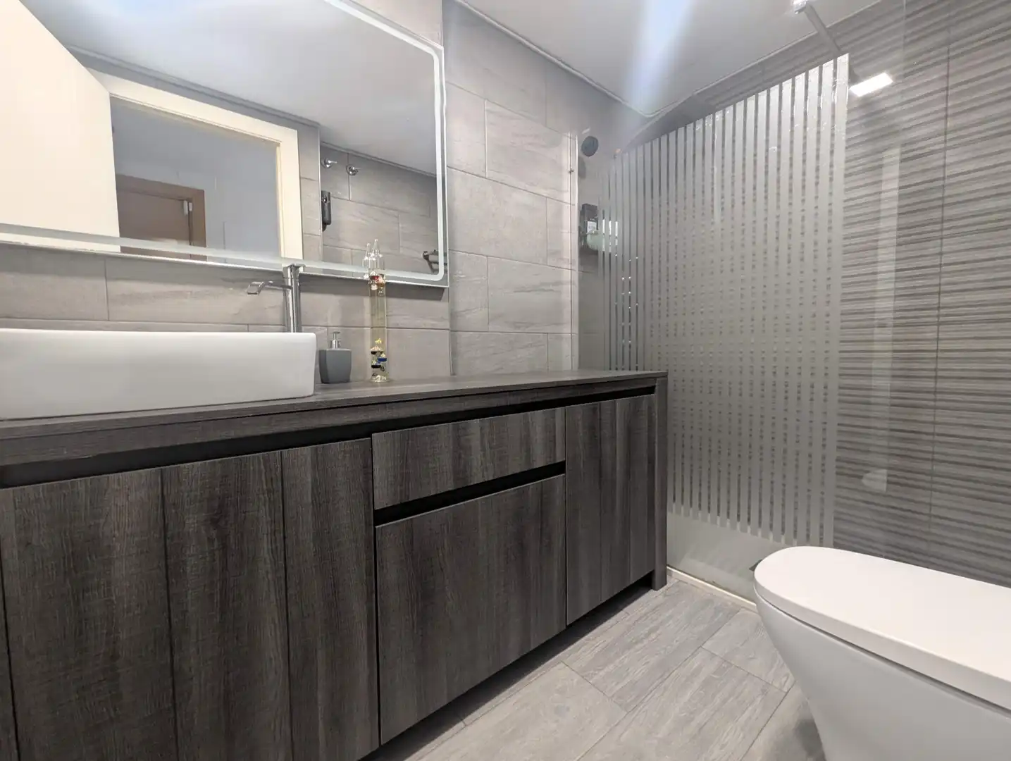 Baño de Apartamento en venta en Santa Susanna con Aire acondicionado, Calefacción y Terraza