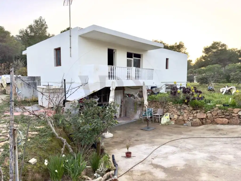 Exterior view of Houses for sale in Sant Josep de sa Talaia  with Private garden