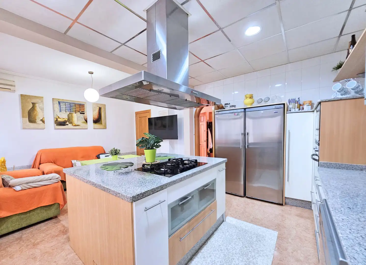 Cocina de Casa o chalet en venta en Cartagena