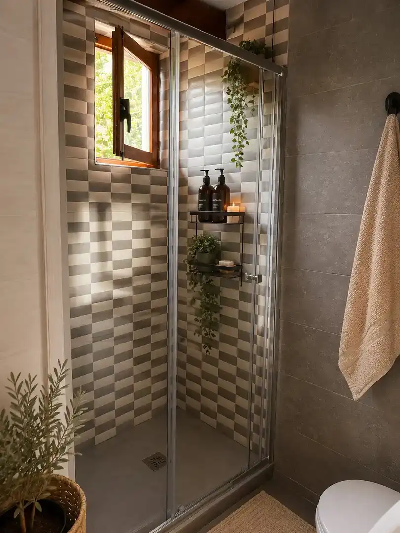 Baño de Apartamento de alquiler en Lena con Amueblado