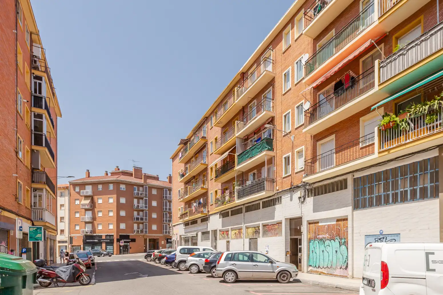Vista exterior de Piso en venta en  Pamplona / Iruña con Calefacción y Terraza