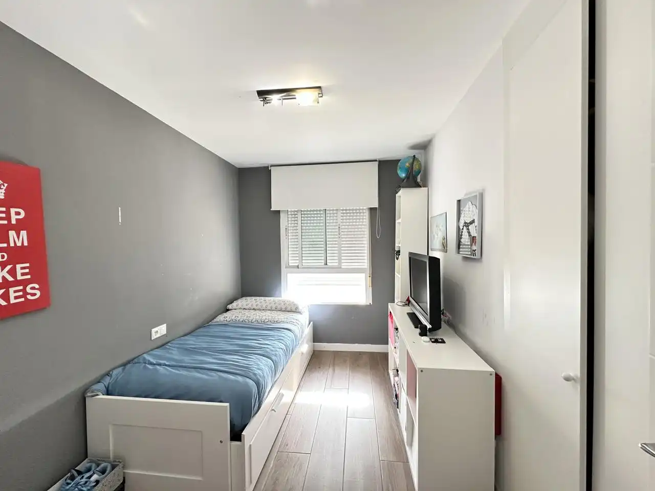 Bedroom of Flat for sale in Alicante / Alacant  with Air Conditioner, Parquet flooring and Storage room