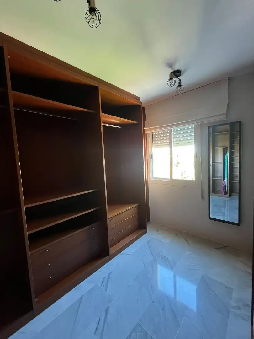 Schlafzimmer von Wohnung zur Miete in Rincón de la Victoria mit Klimaanlage, Terrasse und Möbliert