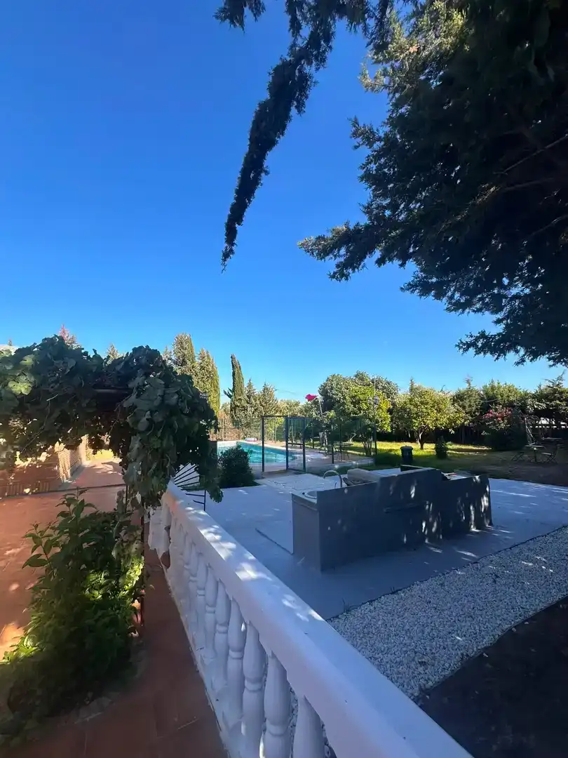 Swimming pool of Country homes for rent in Punta Umbría, Huelva