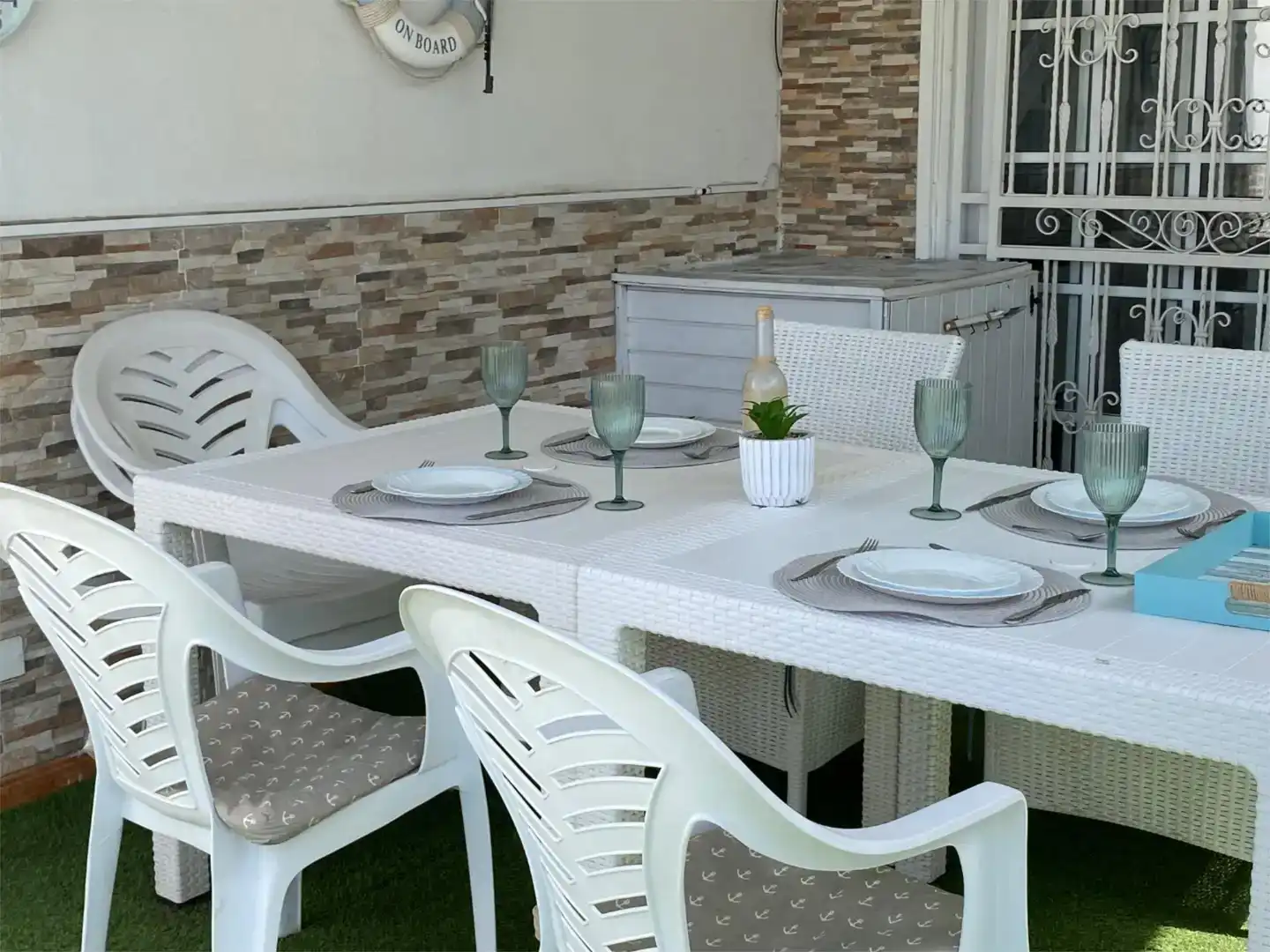 Terrace of Flat for rent in Adeje  with Swimming Pool