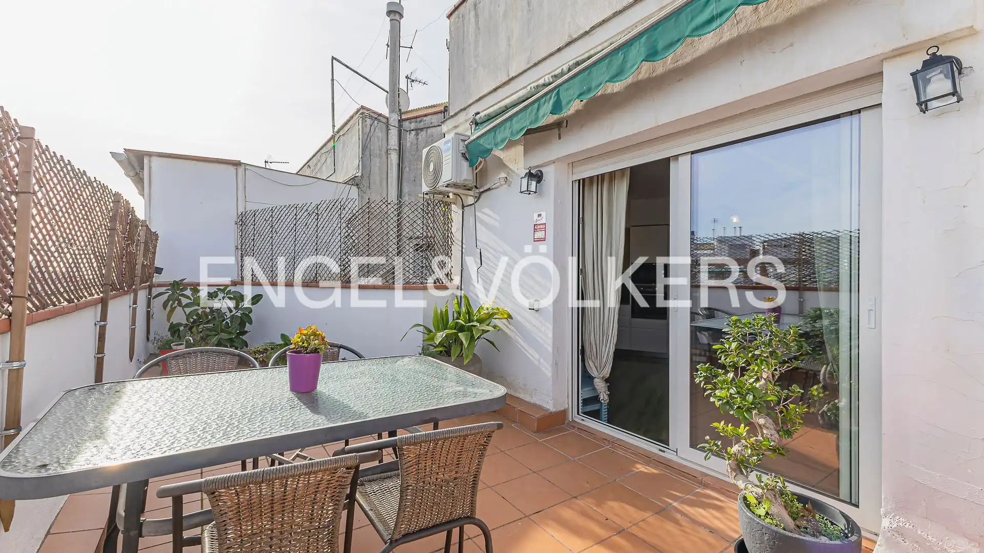 Terrace of Attic for sale in  Barcelona Capital  with Air Conditioner, Heating and Parquet flooring