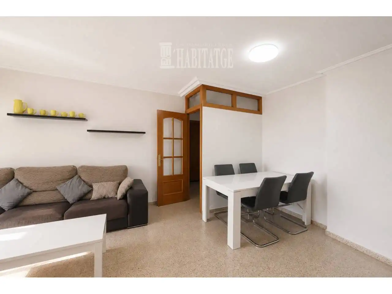 Sala de estar de Piso en venta en Vic con Calefacción y Balcón