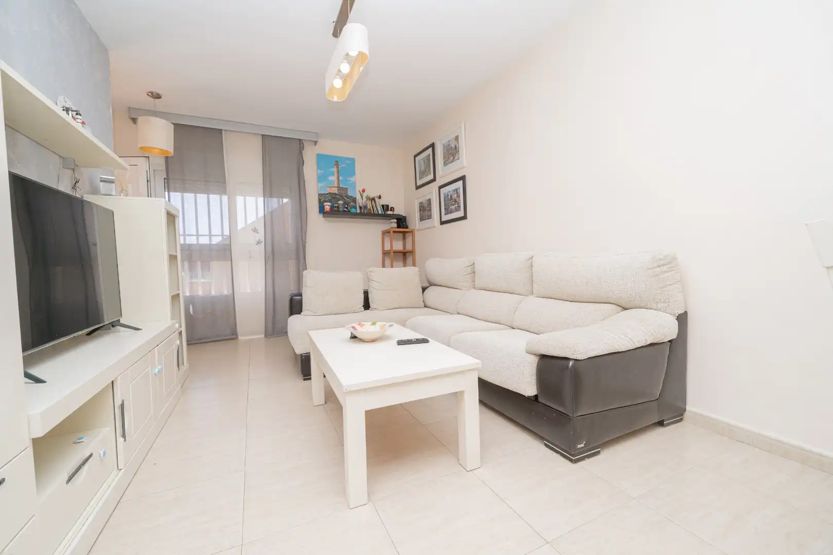 Sala de estar de Ático en venta en Cartagena con Aire acondicionado y Piscina