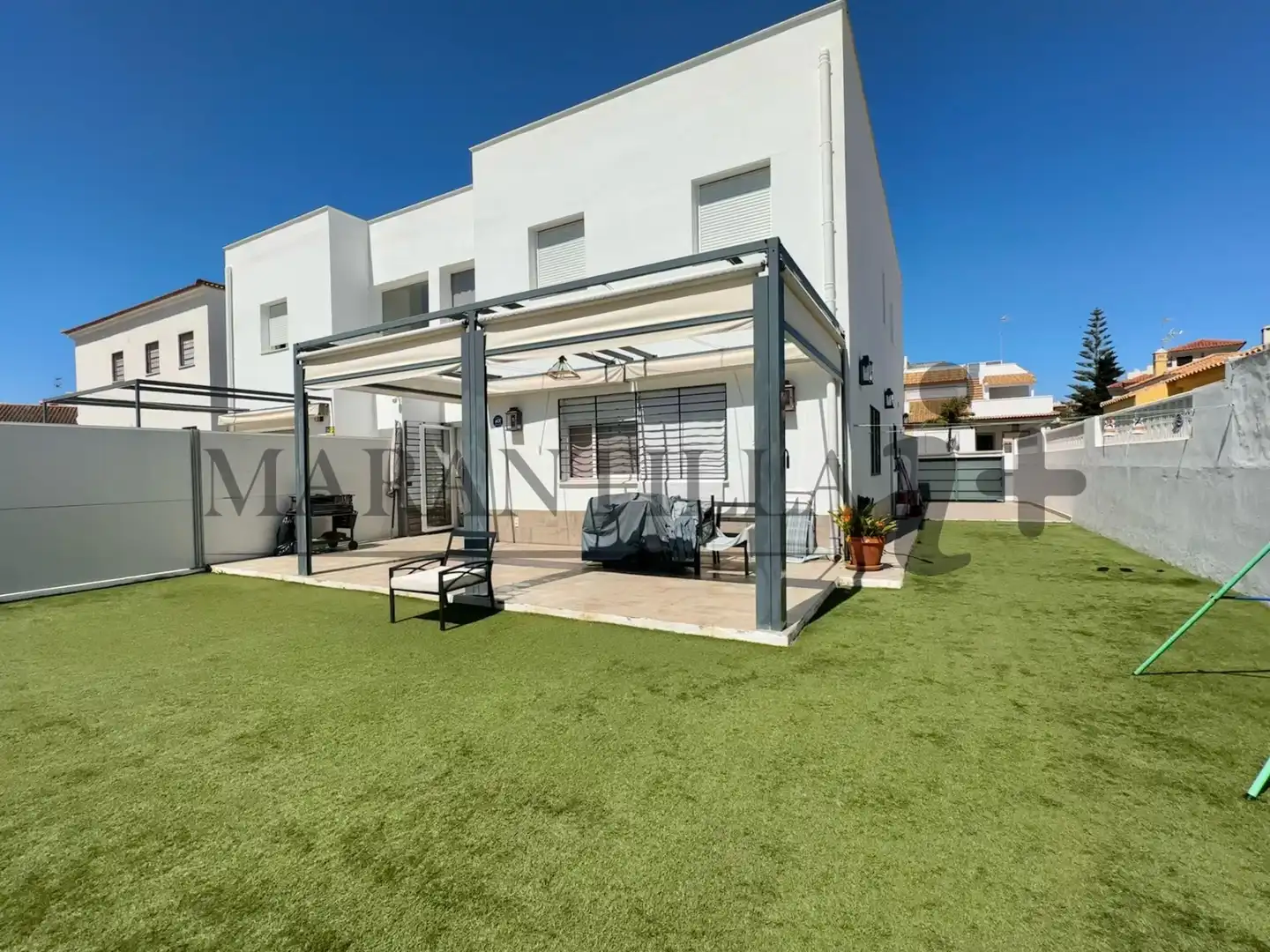 Terraza de Casa o chalet en venta en Islantilla con Aire acondicionado, Jardín privado y Terraza