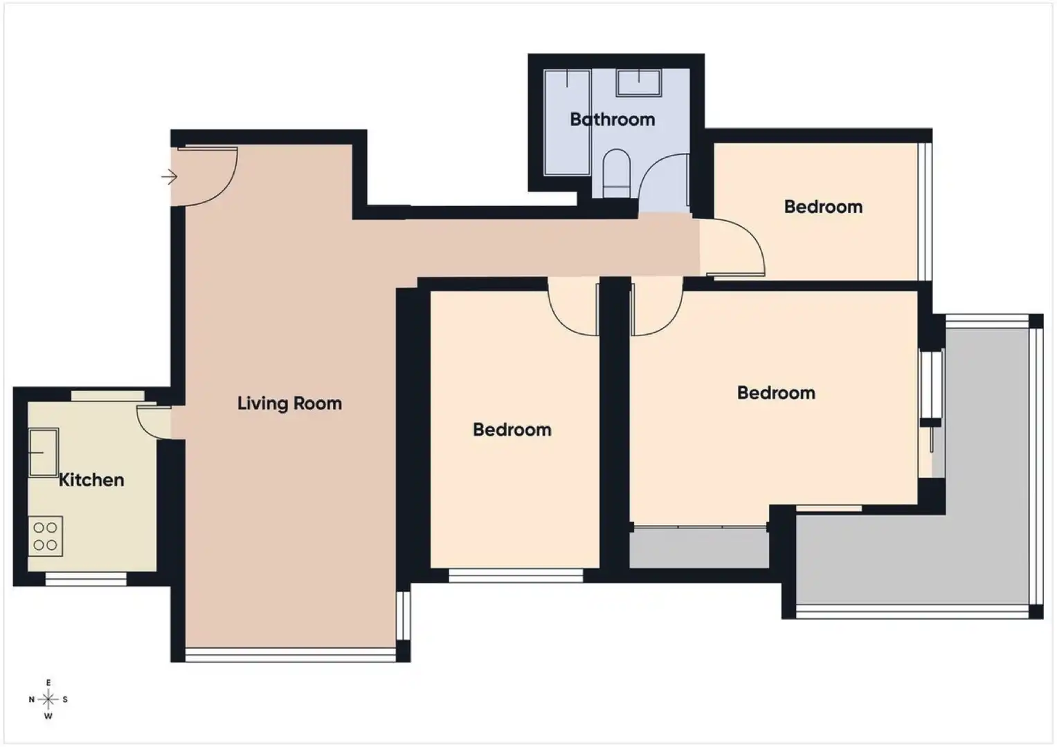 Apartment mit Terrasse zum Verkauf in Selwo, imagen 24