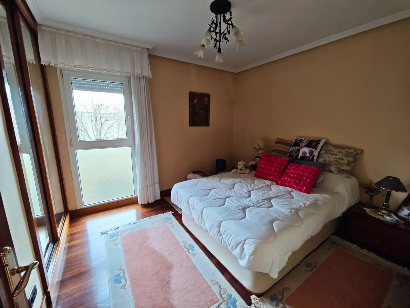Bedroom of Flat for sale in Durango  with Heating, Furnished and Balcony