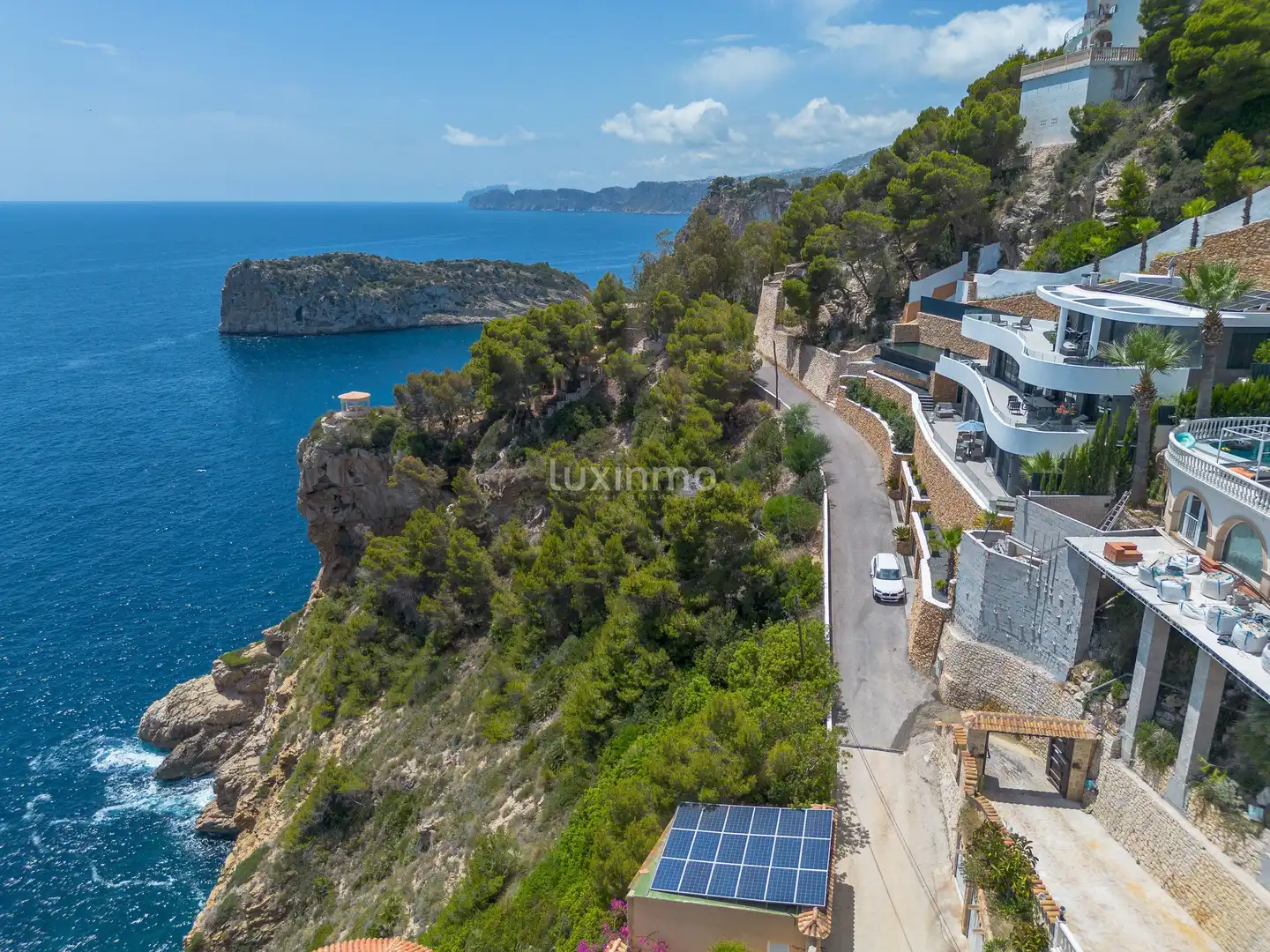 Exterior view of Houses for sale in Jávea / Xàbia  with Air Conditioner, Heating and Private garden