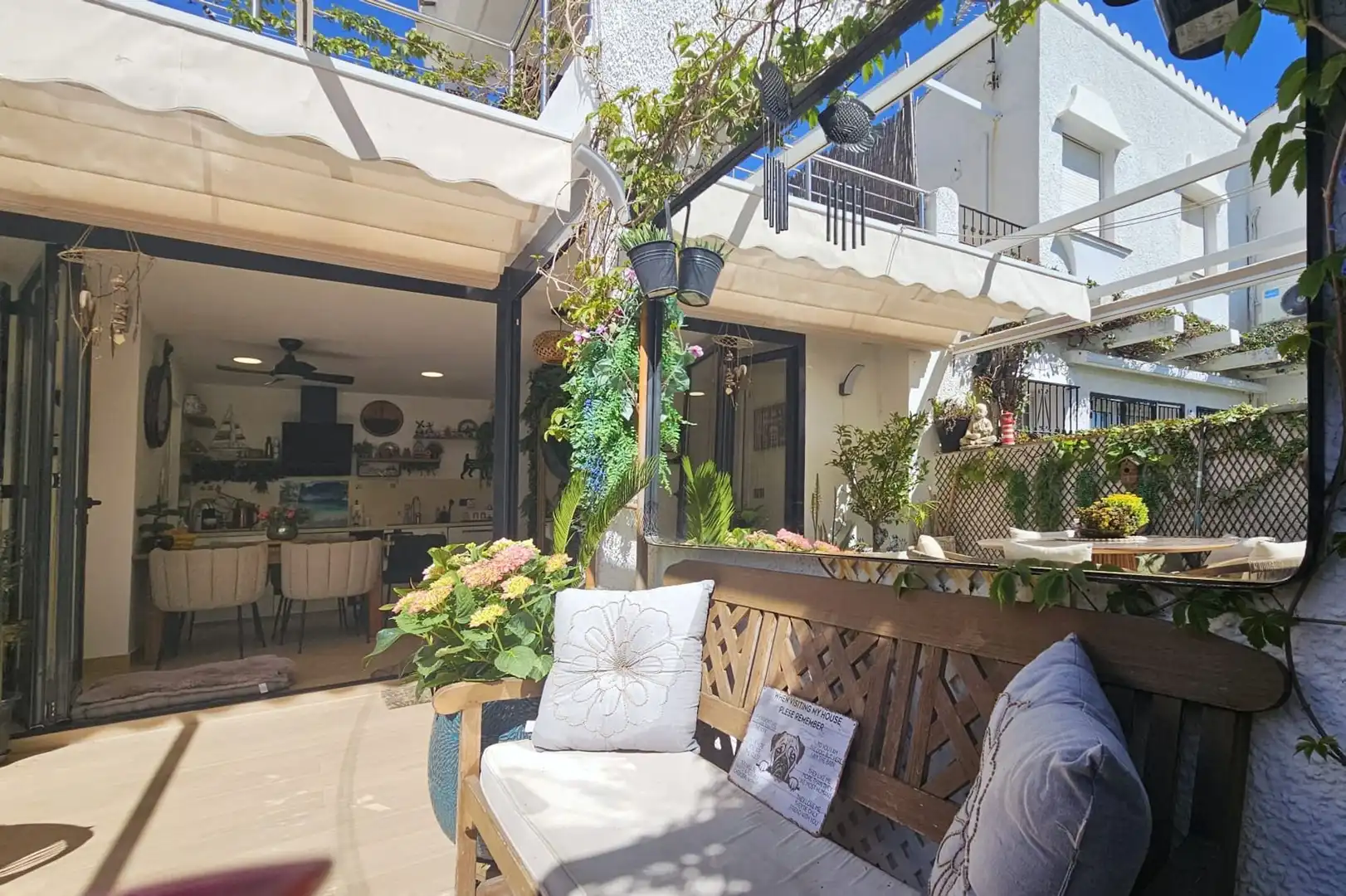 Terrassa de Casa adosada en venda en Estepona amb Terrassa