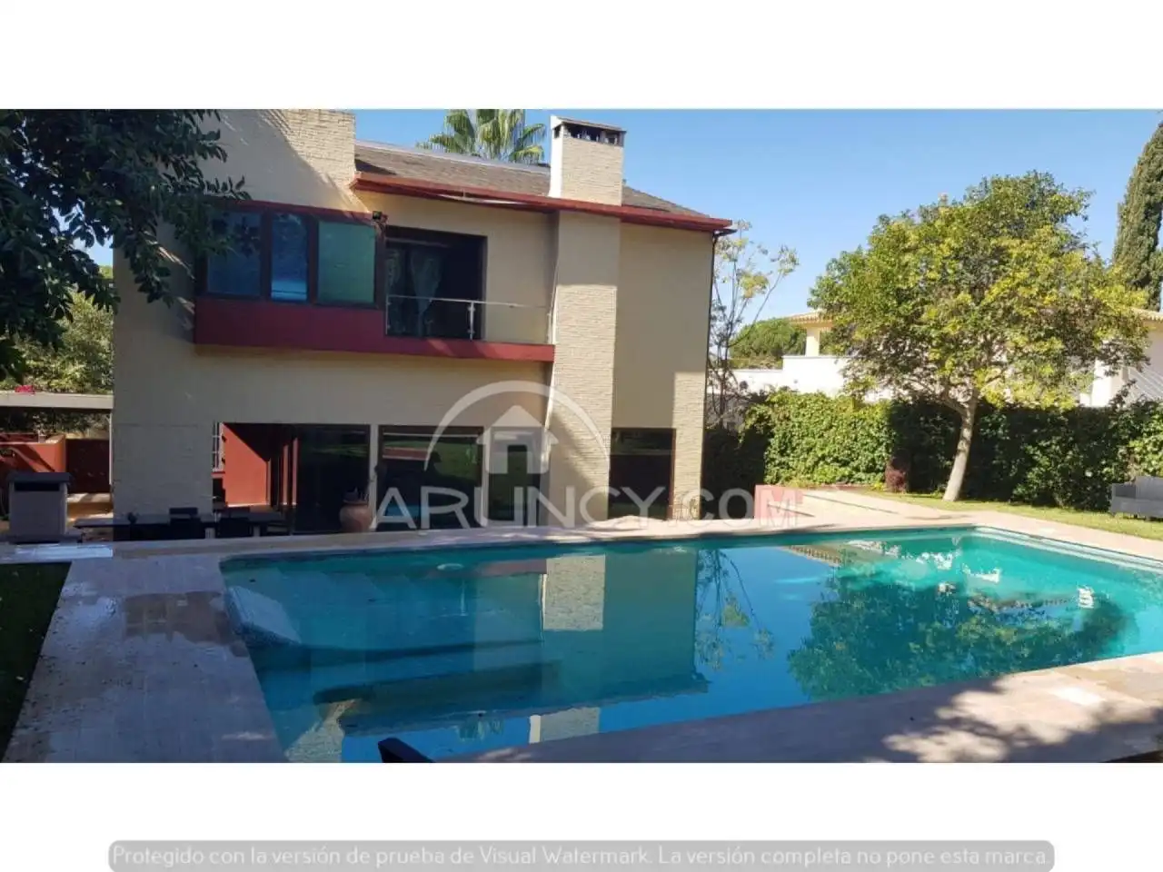 Vista exterior de Casa o chalet en venta en Montequinto con Aire acondicionado, Calefacción y Jardín privado