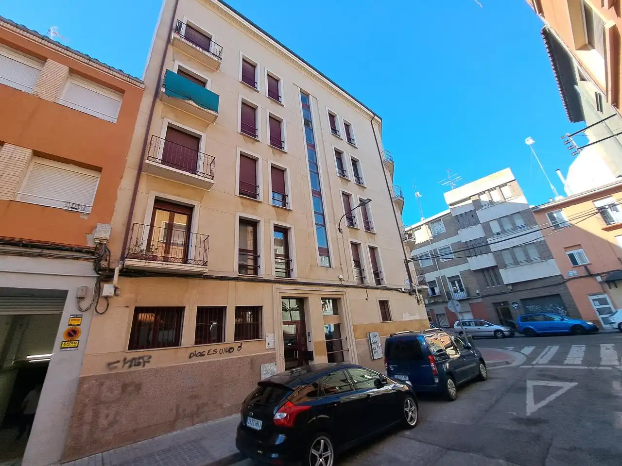 Vista exterior de Apartamento de alquiler en Zaragoza con Aire acondicionado, Calefacción y Parquet