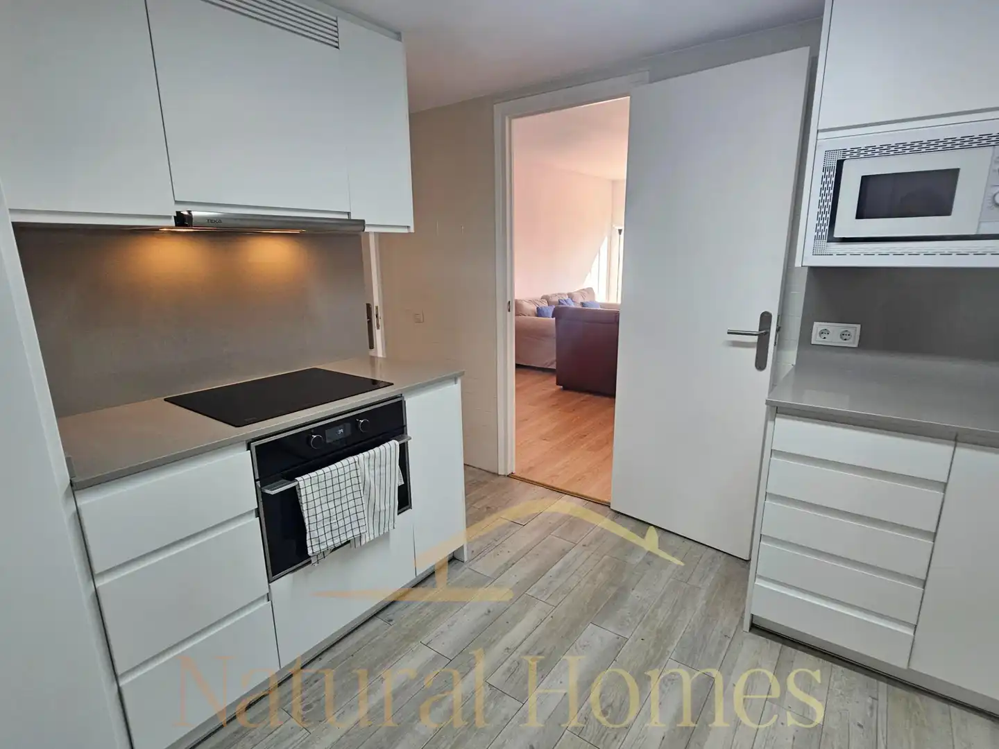 Kitchen of Flat for rent in Sant Vicenç de Montalt  with Heating, Parquet flooring and Terrace