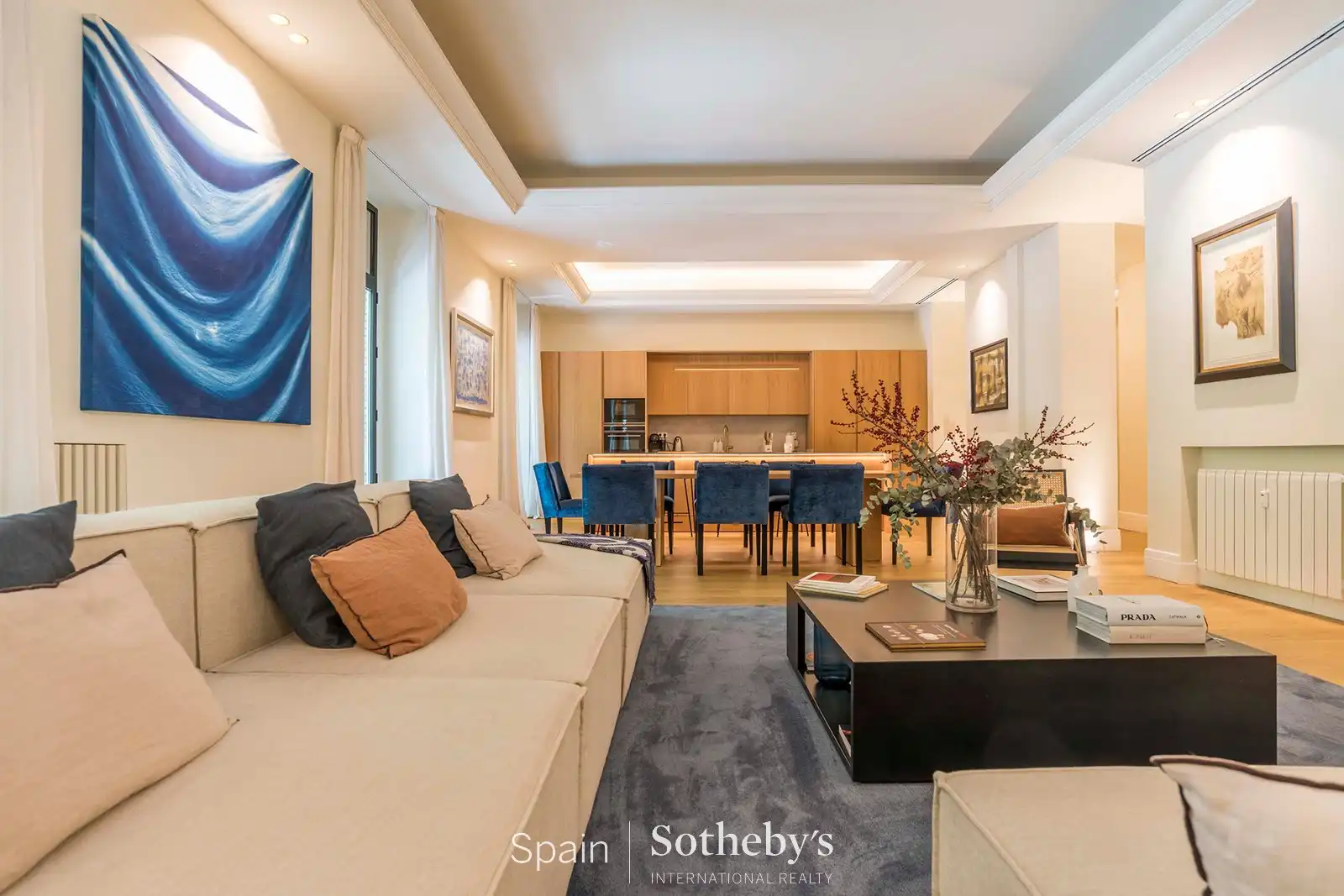 Sala de estar de Apartamento en venta en Madrid con Aire acondicionado, Calefacción y Terraza