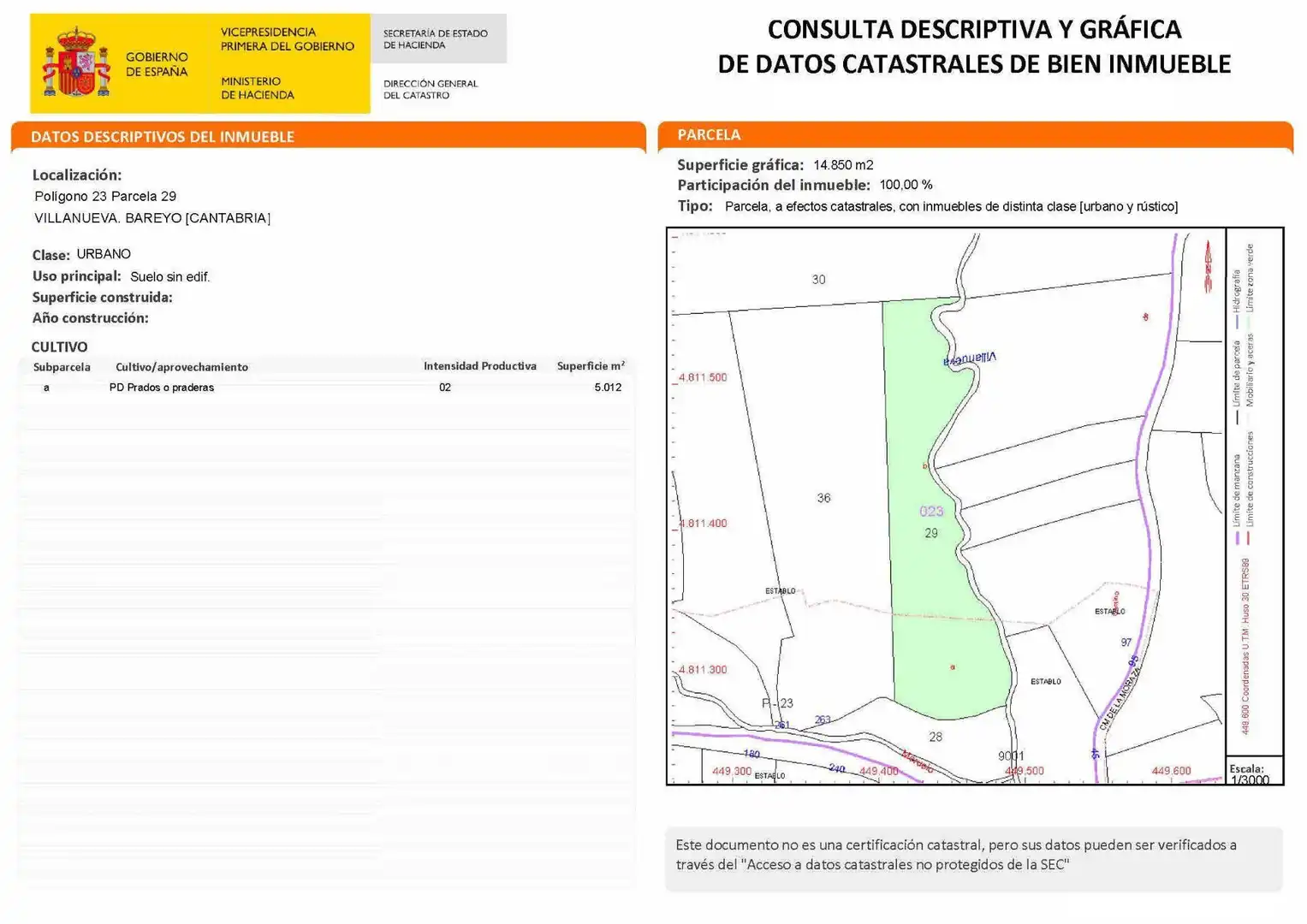 Residencial en venda en Bareyo