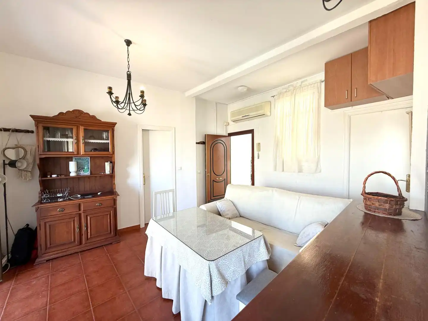 Sala de estar de Apartamento en venta en Sevilla con Aire acondicionado, Calefacción y Terraza