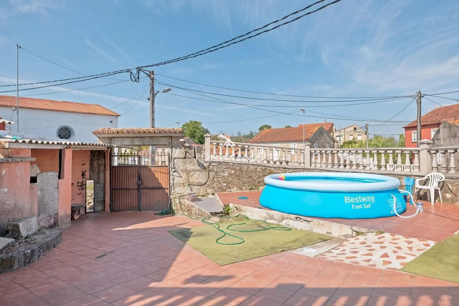Piscina de Casa o xalet en venda en Marín amb Forn