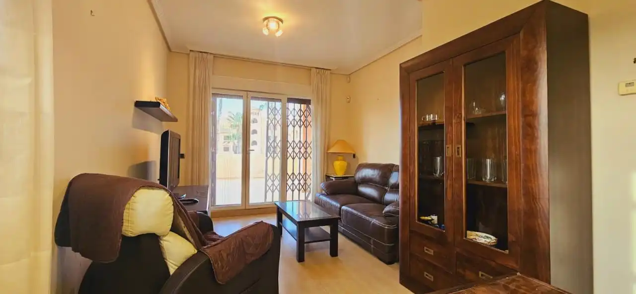 Sala de estar de Casa o chalet en venta en Los Alcázares con Aire acondicionado, Jardín privado y Terraza