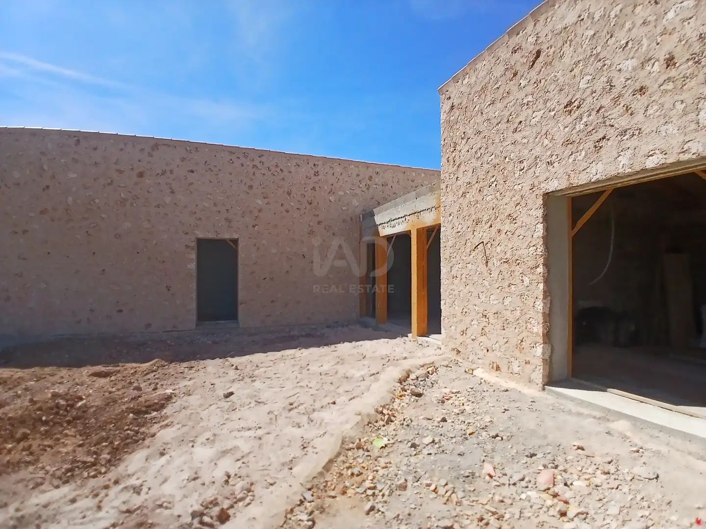 Vista exterior de Finca rústica en venda en Manacor amb Aire condicionat, Terrassa i Piscina