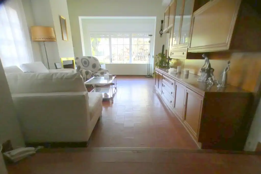 Sala de estar de Casa o chalet en venta en Premià de Dalt con Calefacción, Jardín privado y Parquet
