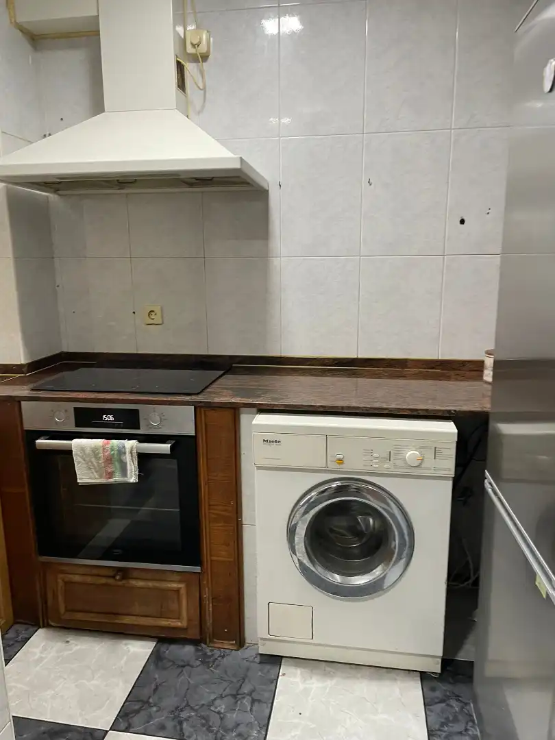 Kitchen of Flat for rent in Santiago de Compostela   with Furnished