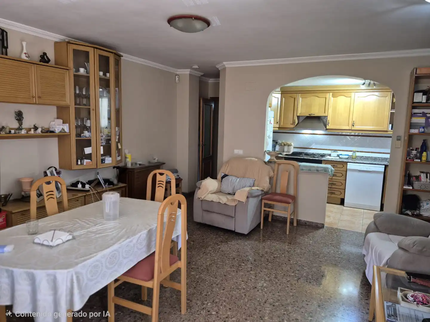 Dining room of Flat for sale in Riba-roja de Túria  with Air Conditioner, Balcony and Internet