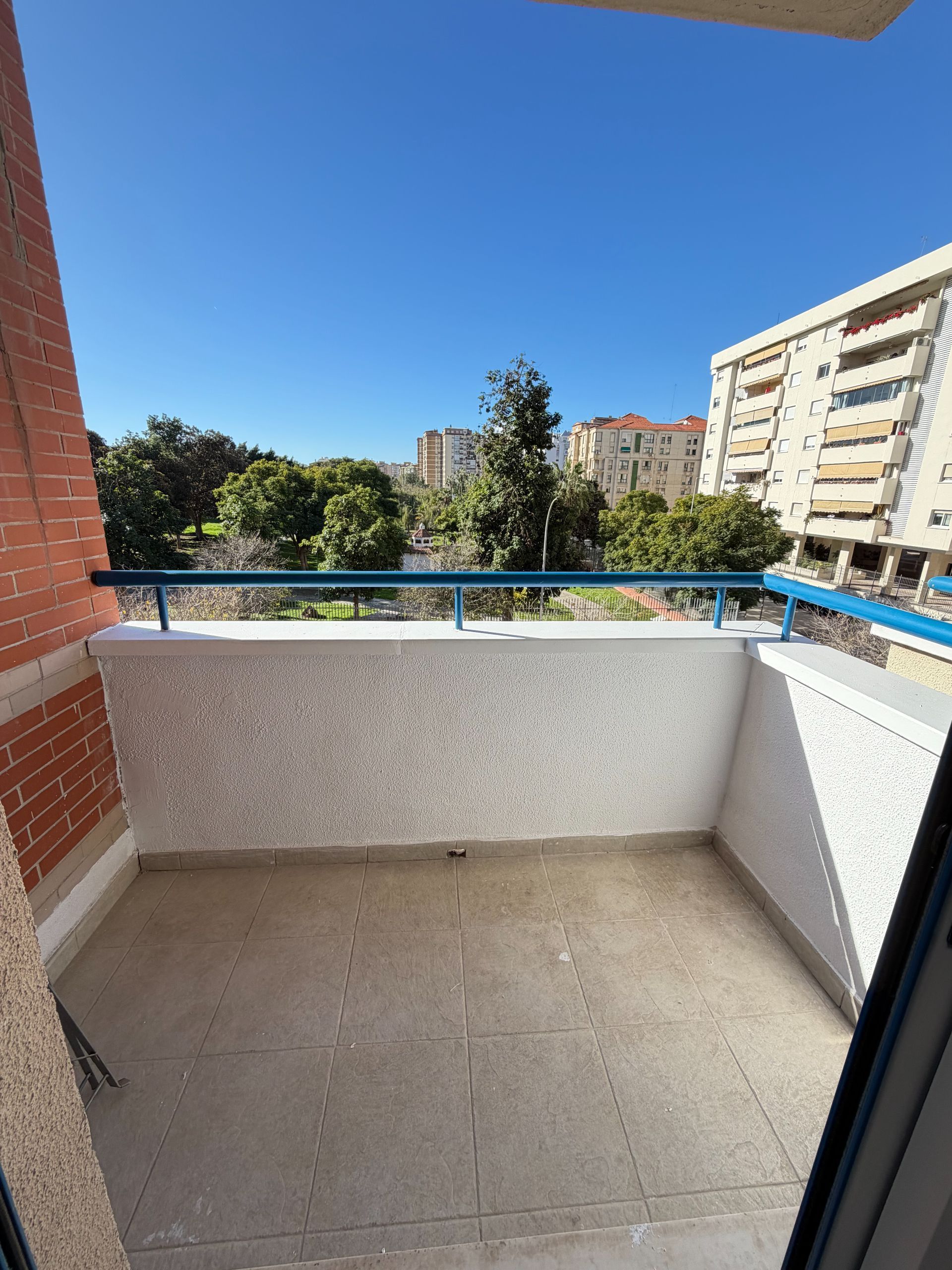 Terraza de Piso de alquiler en Málaga Capital con Aire acondicionado, Calefacción y Terraza