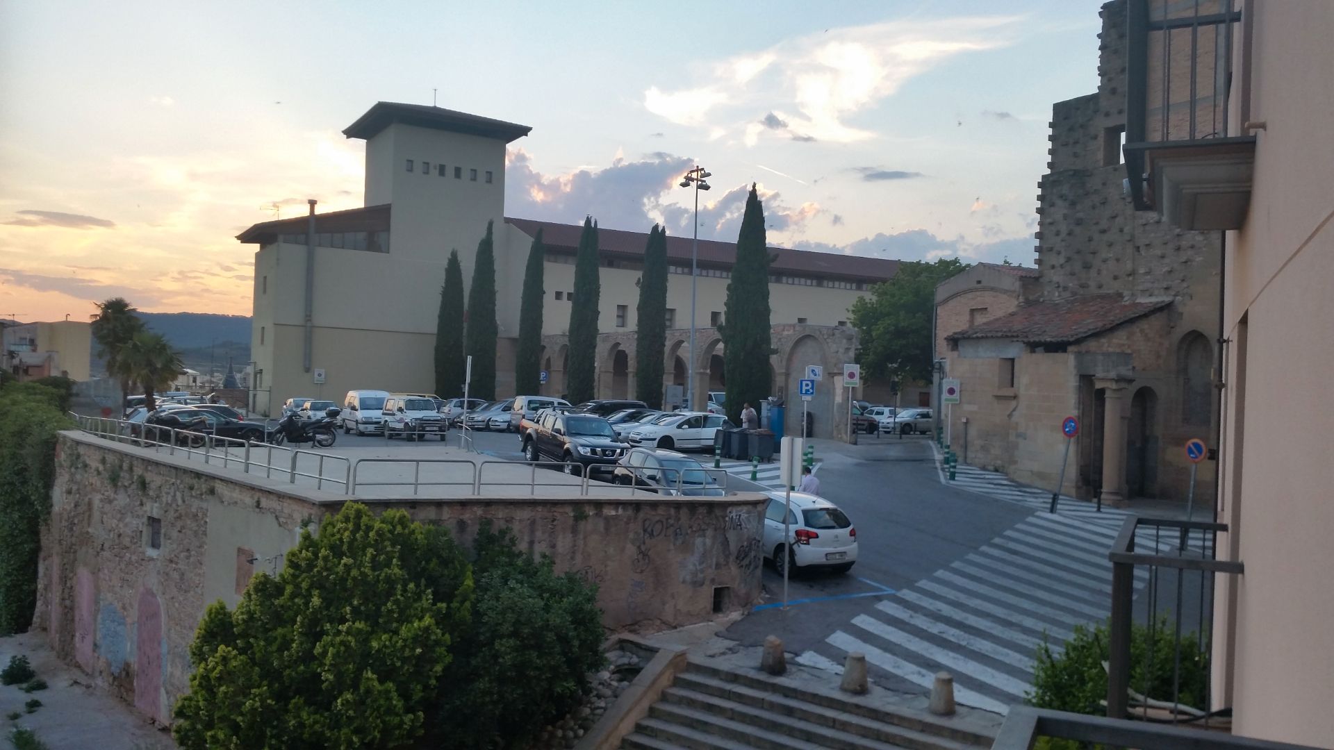 Parking of Apartment for sale in Manresa  with Air Conditioner, Parquet flooring and Furnished