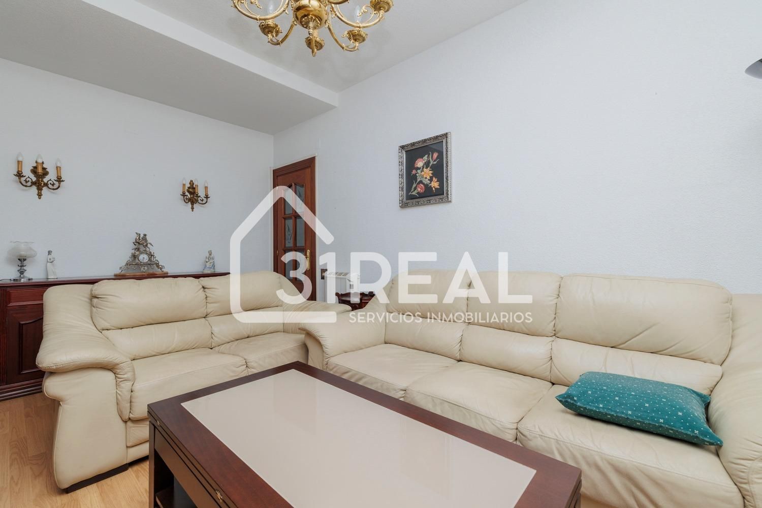 Sala d'estar de Pis en venda en  Madrid Capital amb Calefacció, Terrassa i Traster
