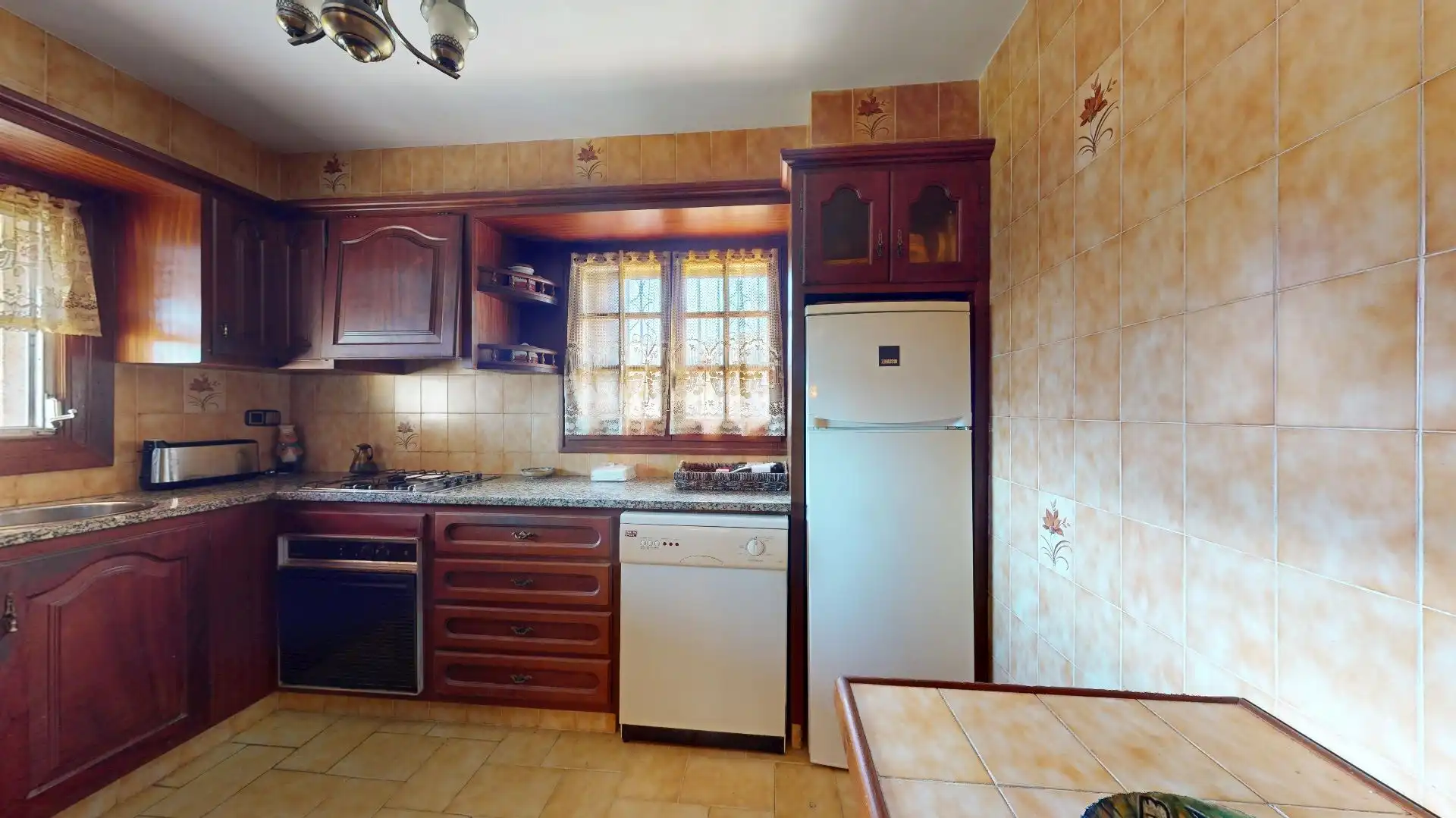 Cocina de Casa o chalet en venta en Santa Cristina d'Aro con Calefacción, Jardín privado y Terraza