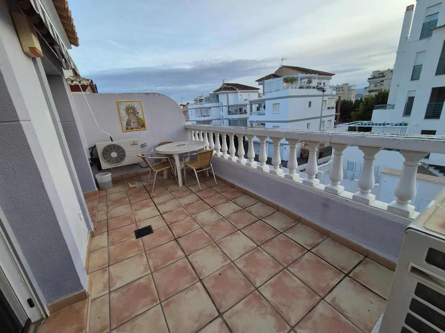 Terrace of Detached homes for sale in Oliva  with Air Conditioner, Heating and Private garden