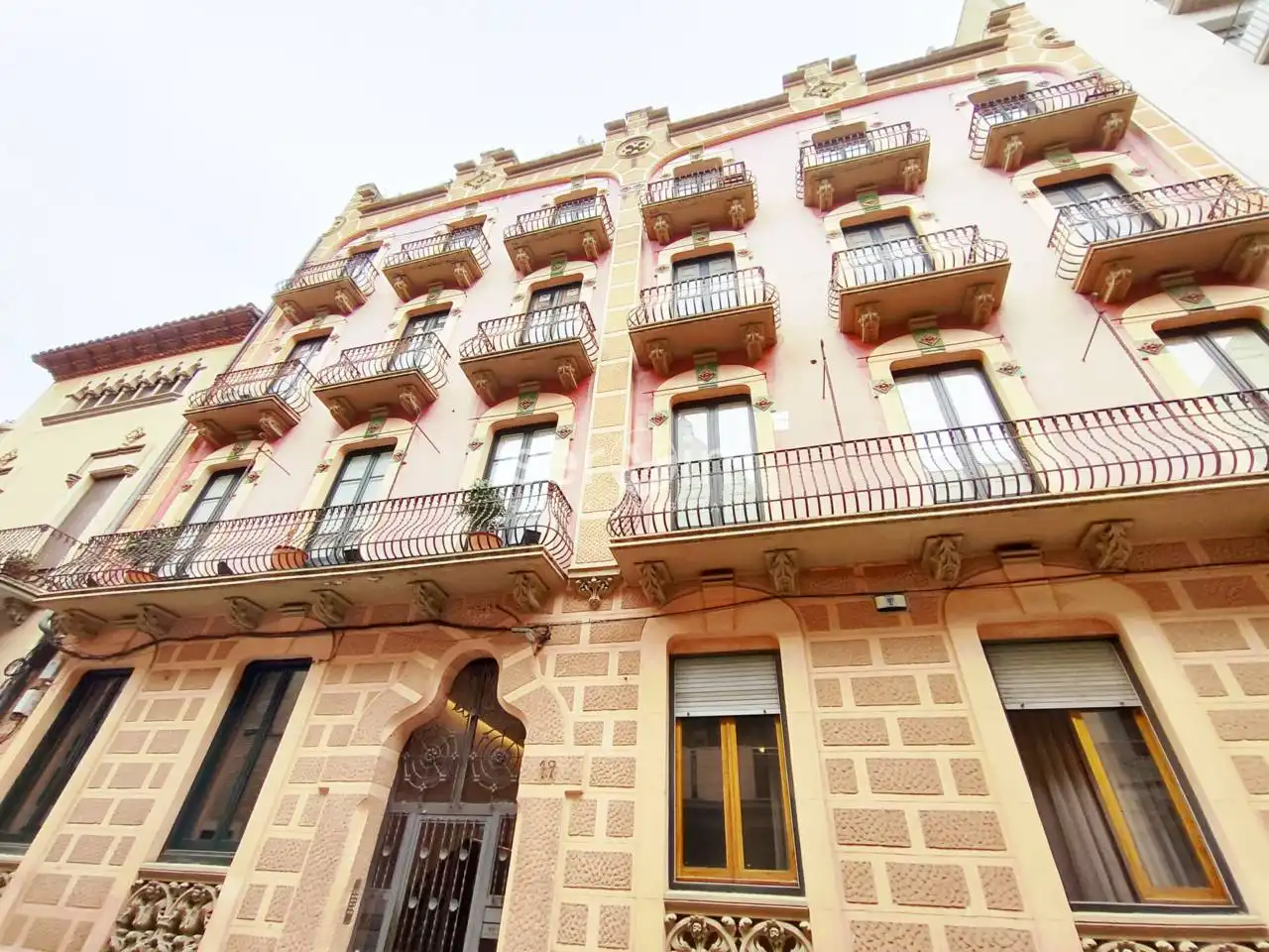 Vista exterior de Pis en venda en Girona amb Terrassa