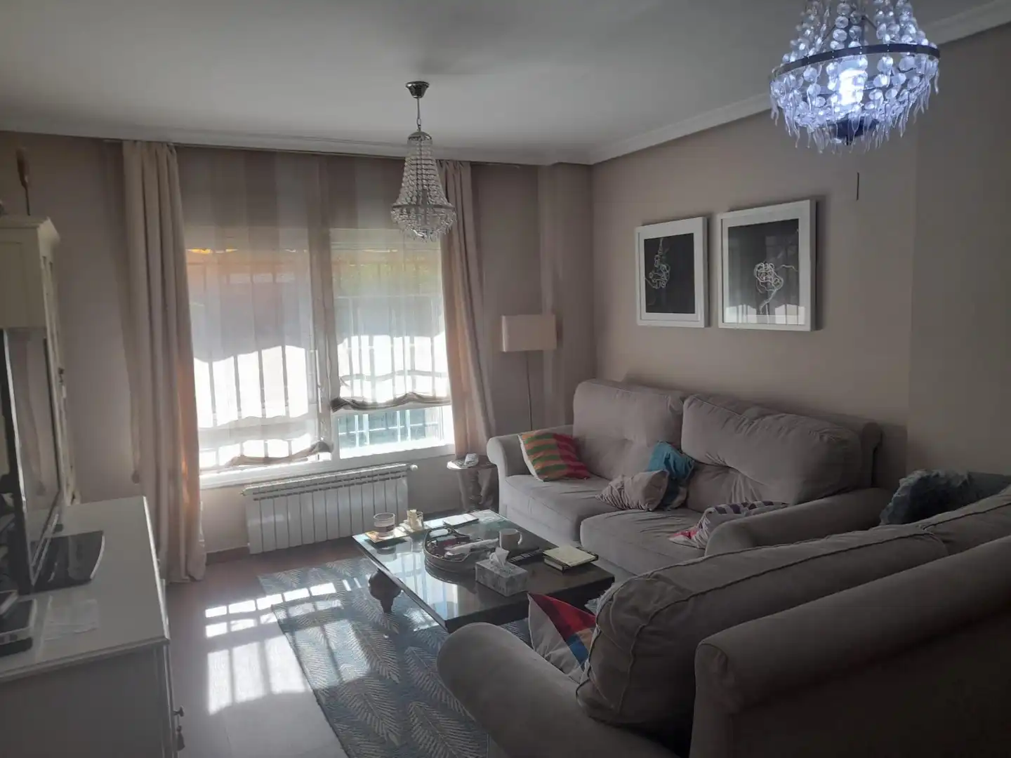 Living room of Detached homes for sale in Cáceres  with Air Conditioner, Heating and Storage room
