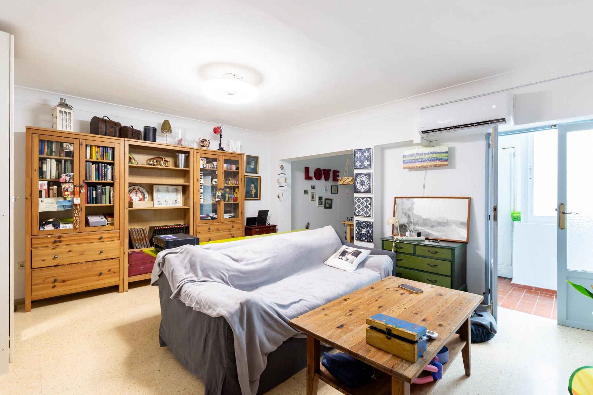 Sala d'estar de Pis en venda en  Palma de Mallorca amb Aire condicionat