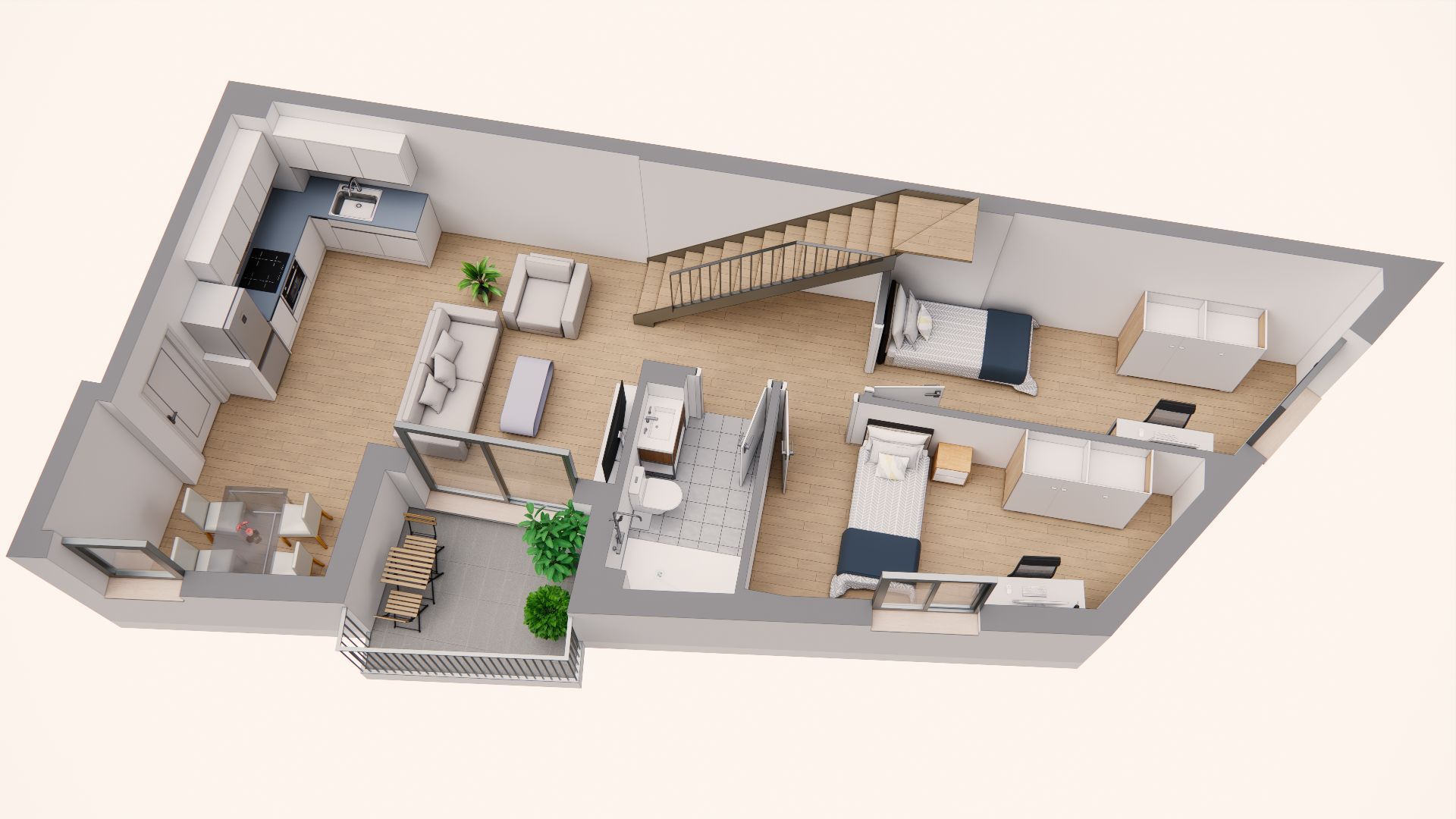 Duplex for sale in Sabadell