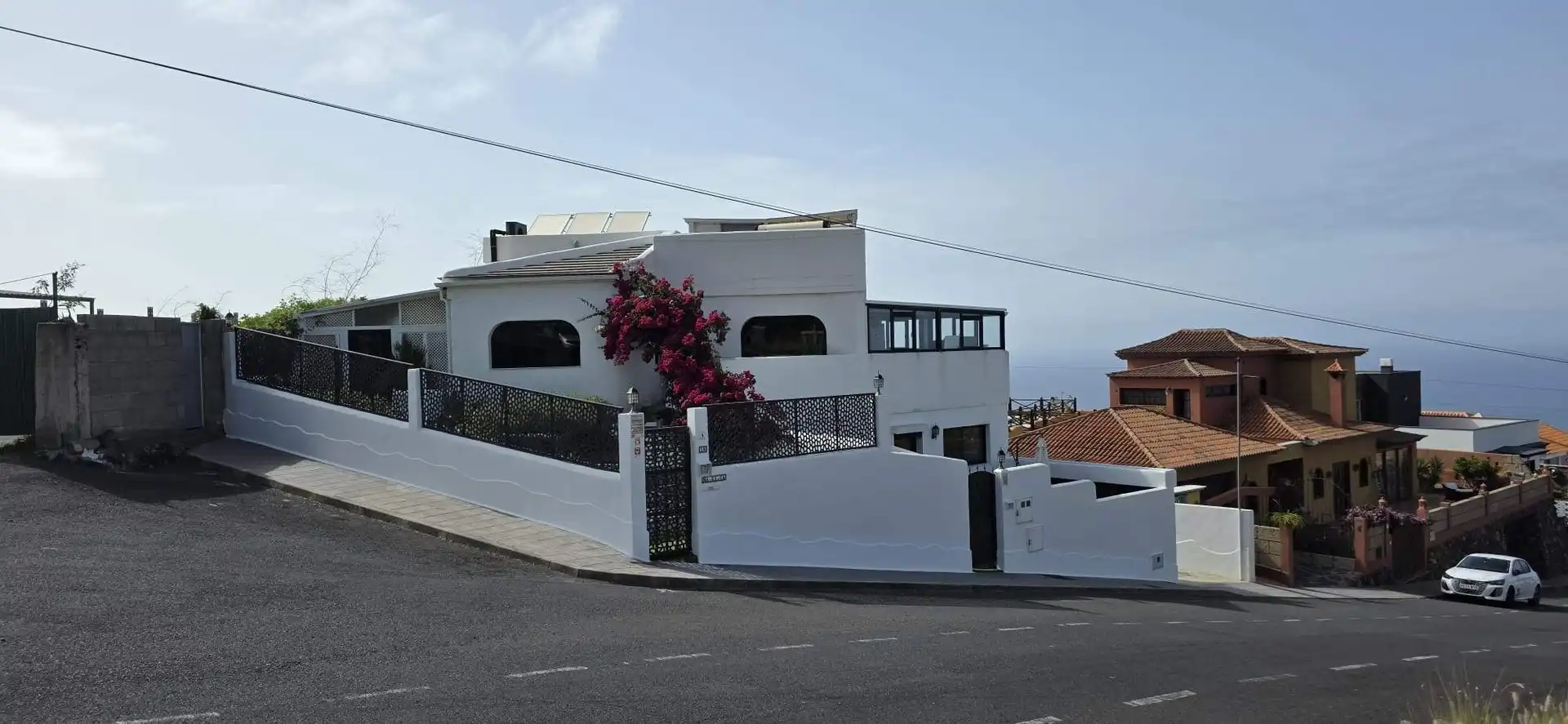 Vista exterior de Casa o chalet en venta en La Guancha con Jardín privado, Terraza y Jacuzzi