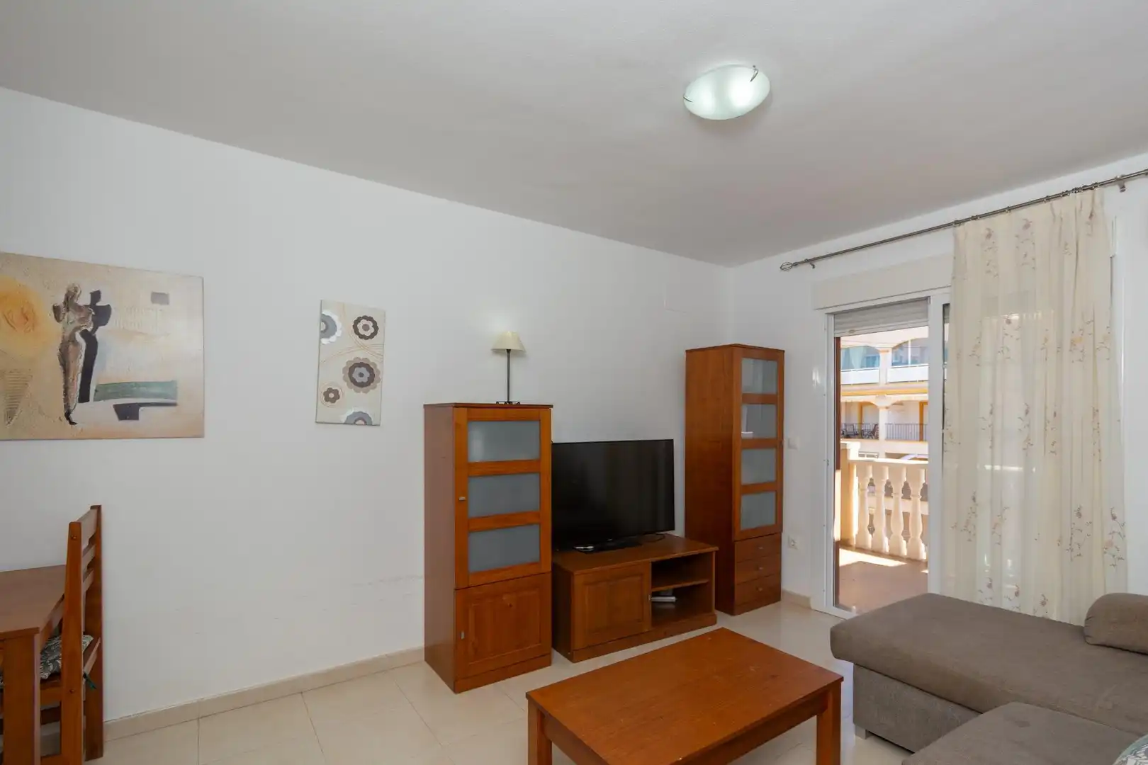 Sala de estar de Ático en venta en Cartagena con Aire acondicionado, Terraza y Amueblado