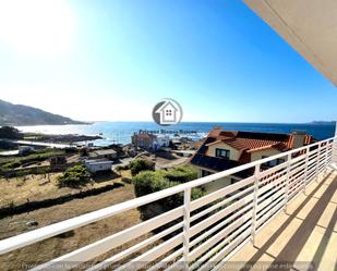 Exterior view of Flat for sale in Baiona  with Private garden, Terrace and Furnished