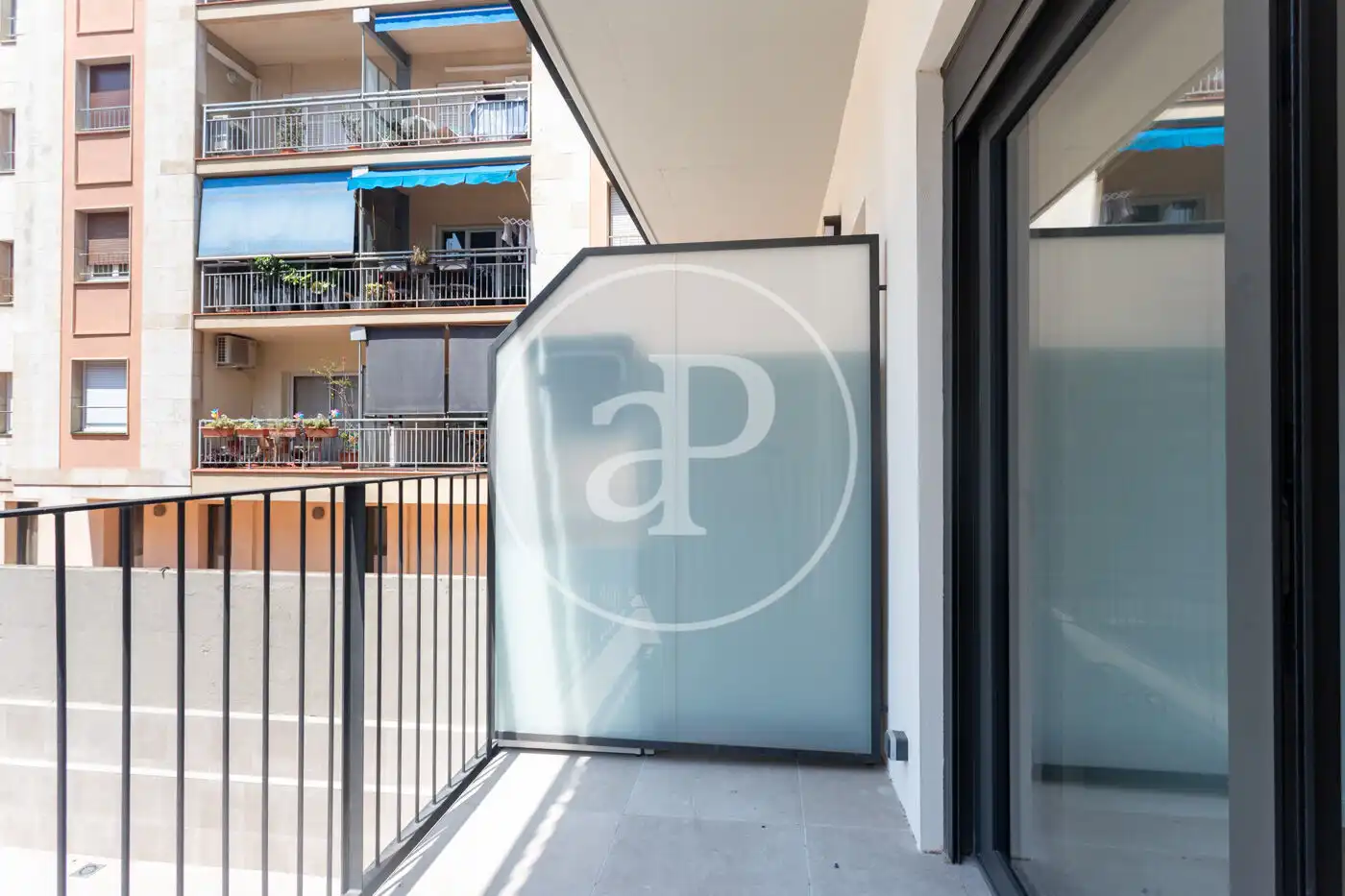 Balcony of Flat for sale in Barcelona  with Air Conditioner, Heating and Terrace