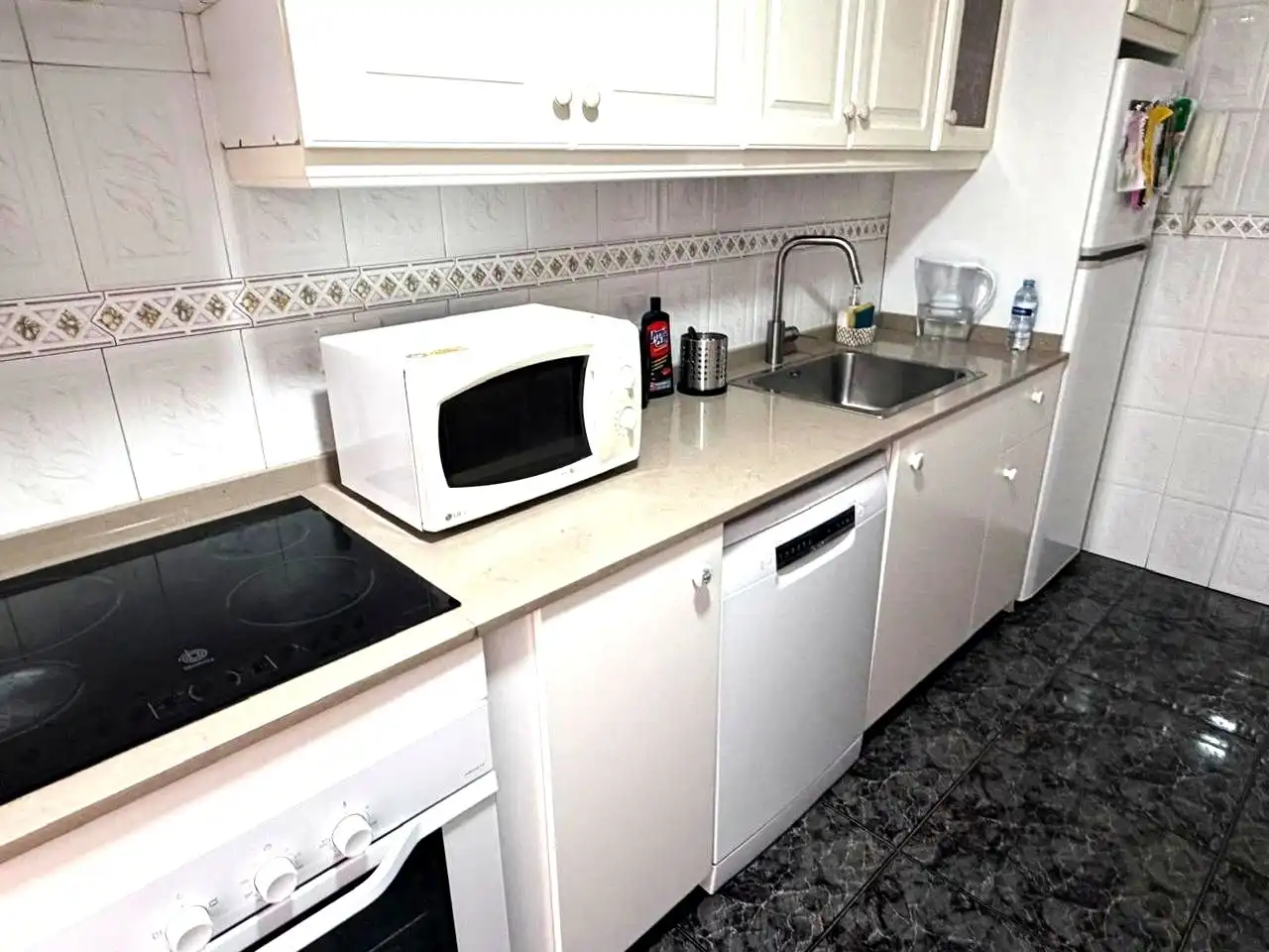 Küche von Wohnung zur Miete in Santa Cruz de Tenerife mit Balkon