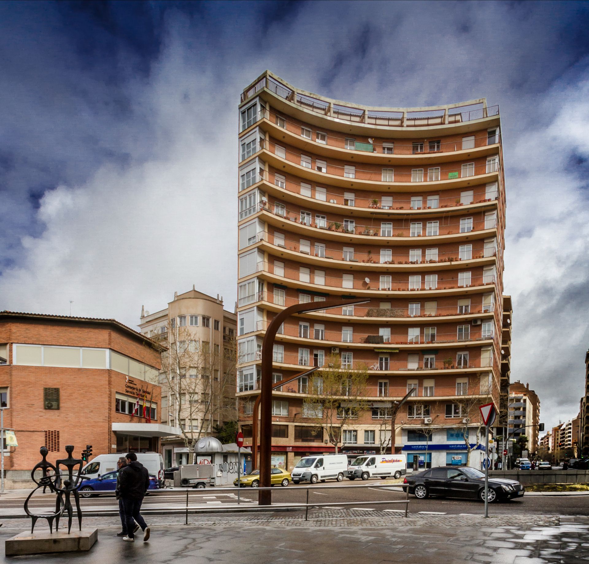 Exterior view of Flat to rent in Zamora Capital   with Heating, Furnished and Washing machine