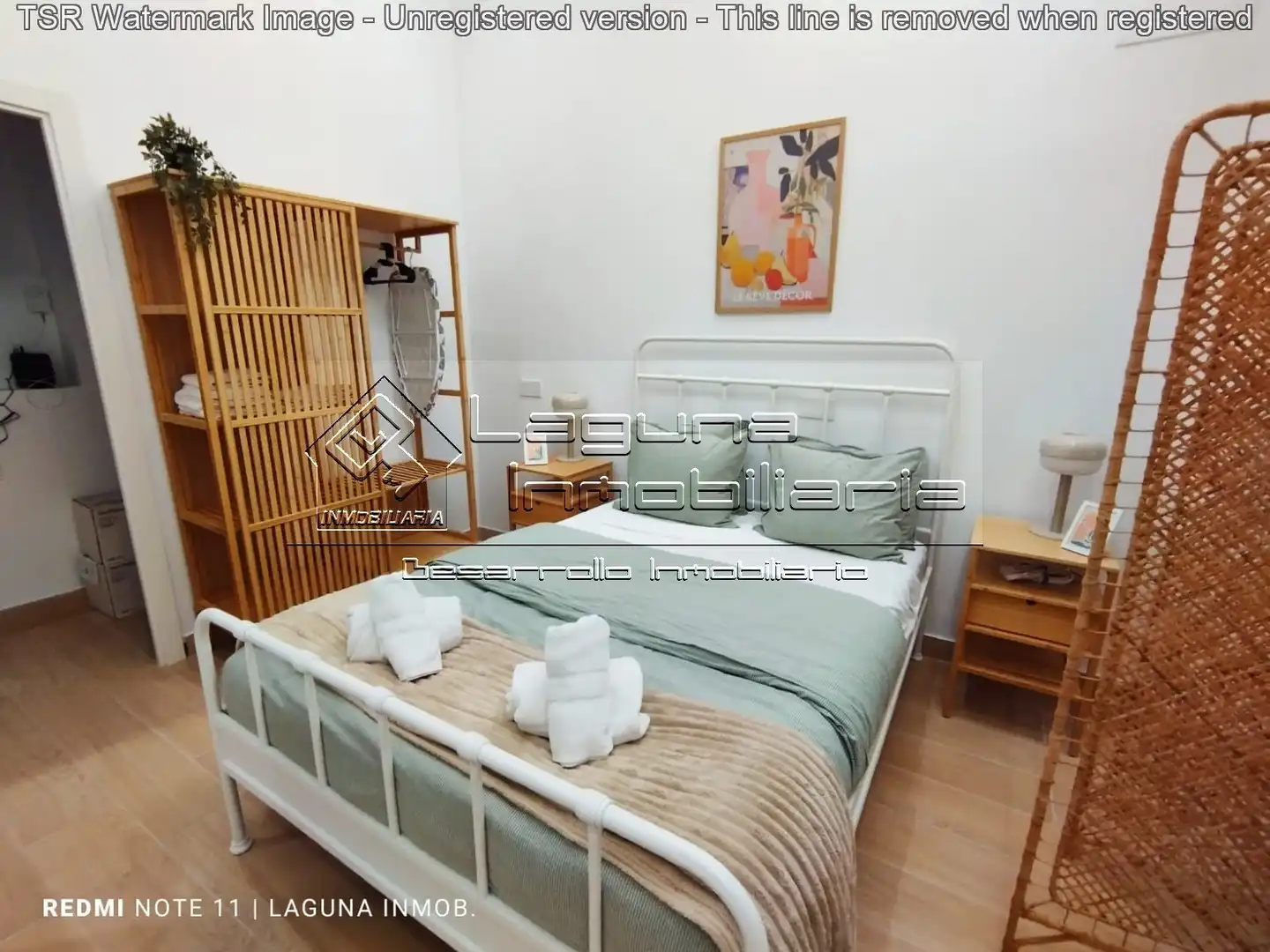 Schlafzimmer von Wohnung zur Miete in Cádiz mit Klimaanlage und Möbliert