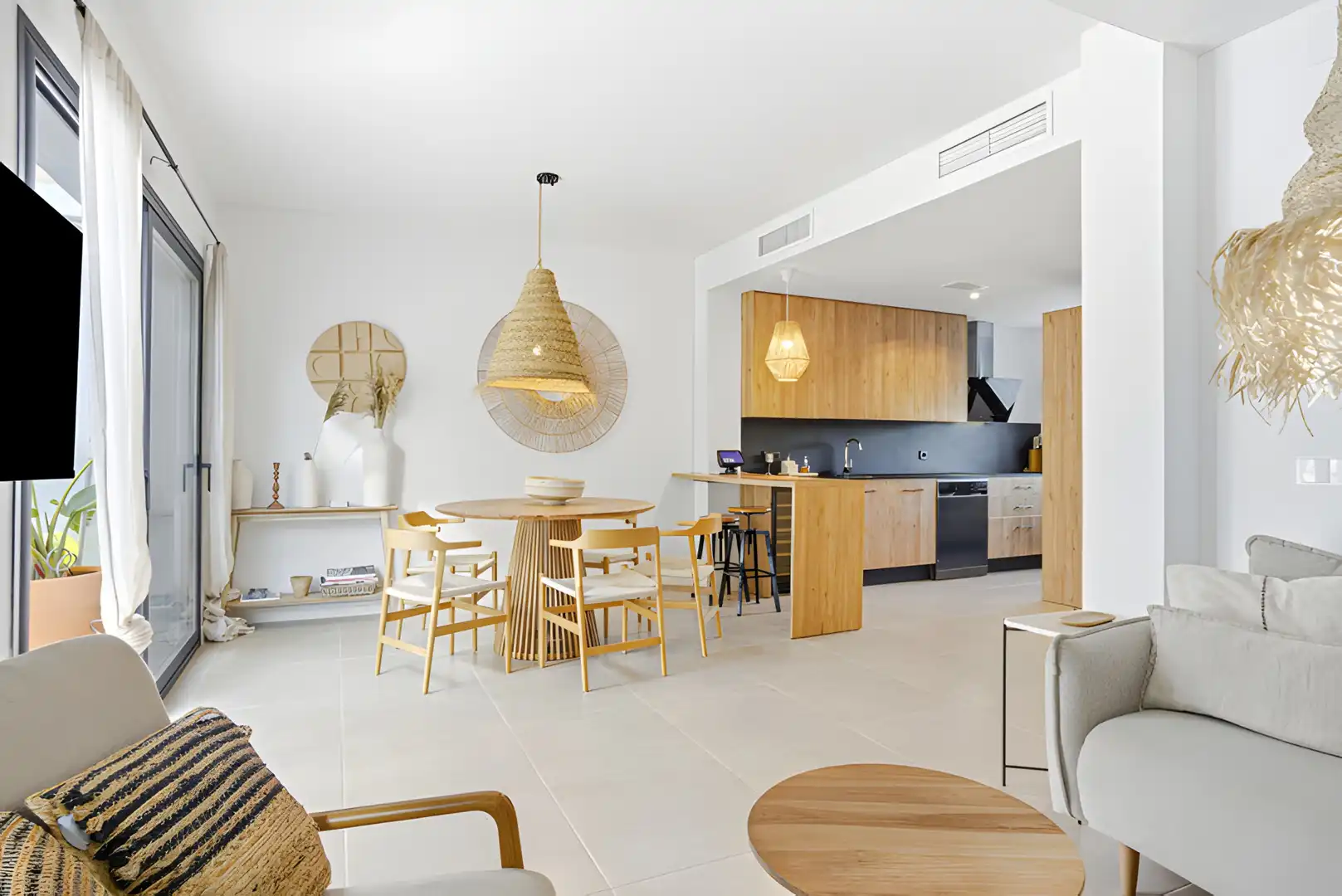 Cocina de Casa adosada en venta en Estepona con Aire acondicionado, Terraza y Piscina