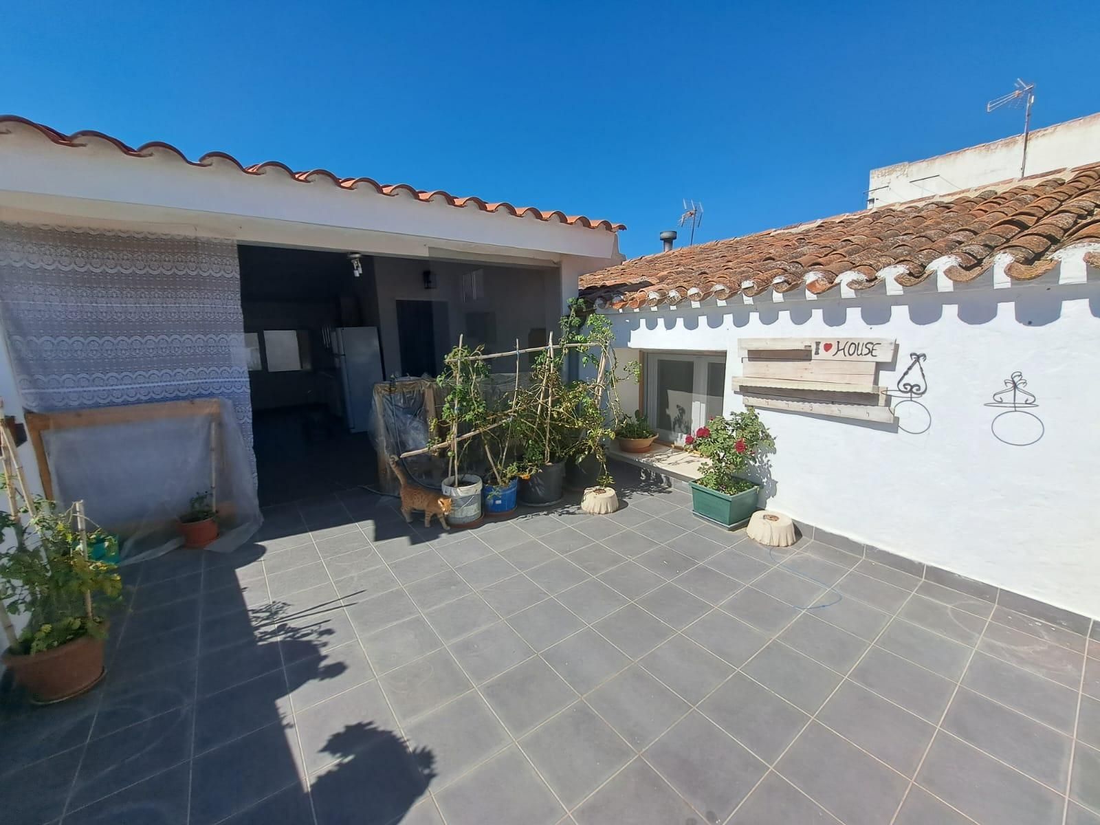 Exterior view of House or chalet for sale in Higueruela  with Terrace