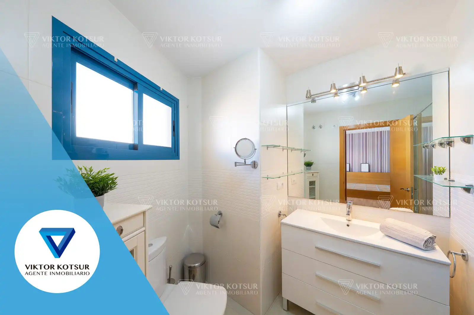Baño de Ático en venta en Roquetas de Mar con Aire acondicionado, Parquet y Terraza